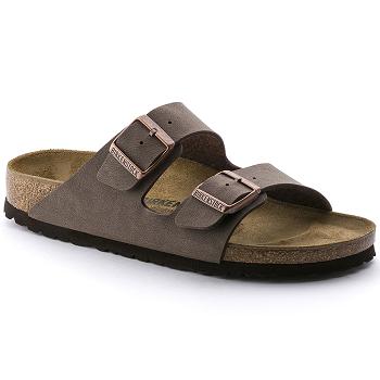 Birkenstock Birkibuc Arizona Dame Taupe | DK 52DFM